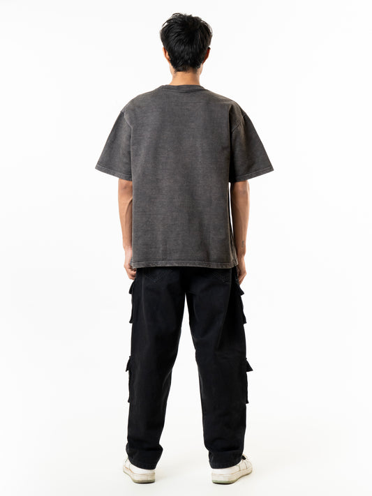 DON'T OVER THINK IT | GREY WASH TSHIRT